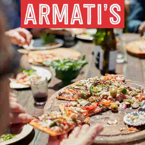 image of pizzas at armatis restaurant in townsville